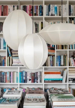 Oi Soi Oi Takpendler<Silkeskjerm Oval S - Offwhite