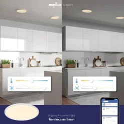 Nordlux Kjøkkenbelysning Tak|Nordlux<Oja 60 Smart Light taklampe 30 Watt
