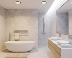 Nordlux Garasje|Baderomsbelysning Tak<Oja 42 taklampe IP54 3000/4000 kelvin 3-step dim