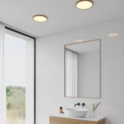 Nordlux Lightup-Pris|Baderomsbelysning Tak<Oja 29 taklampe IP54 2700K 17W Dimbar - Trefolie