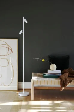 Nordlux Leselamper Gulv<Omari gulvlampe 2x3,2W med dimmer