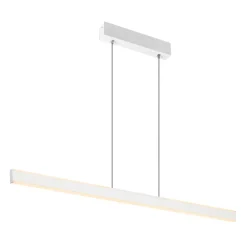 Slv Kjøkkenbelysning Tak|Takpendler<One linear 100 cm takpendel opp/ned lys 24W 2700/3000 Kelvin - Dimbar