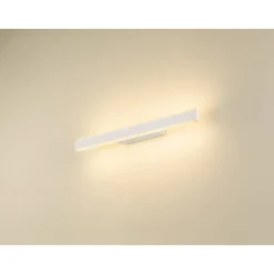 Slv Baderomsbelysning Vegg<One Linear vegglampe opp/ned lys 52,2 cm 14W 2700/3000 Kelvin IP44 - Dimbar
