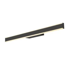 Slv Baderomsbelysning Vegg<One Linear vegglampe opp/ned lys 70,5 cm 20W 2700/3000 Kelvin IP44 - Dimbar