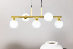 Venture Home Kjøkkenbelysning Tak|Takpendler<Orb takpendel 63 cm - Opal/Messingfarget