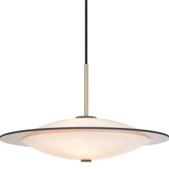 Halo Designs Kjøkkenbelysning Tak|Takpendler<Orbit takpendel 40 cm - Antikk messing/Opal