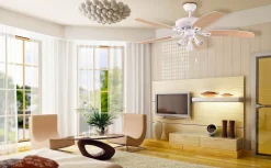 Texa Design Takvifter<Orion takvifte GU10 - Hvit/Eik vendbare blad