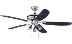 Texa Design Takvifter<Orion takvifte GU10 - Sølv/Hvit/Svart vendbare blad