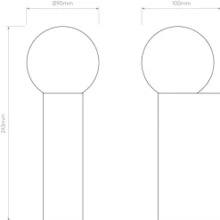 Astro Lighting Baderomsbelysning Vegg<Ortona Single vegglampe IP44