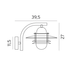 Norlys Lightup-Pris|Utelamper Til Kystområder<Oslo 240 Vegg