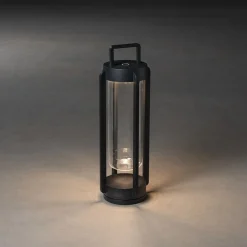 Konstsmide Lykter|Oppladbare Bordlamper<Otranto lanterne bord/gulv 44 cm IP54 oppladbar USB -