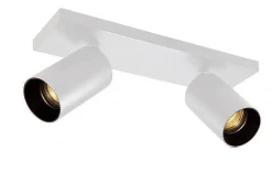 NorDesign Kjøkkenbelysning Tak|Spotter & Skinner<OZ K2 taklampe med 2 spotter - hvit/Svart