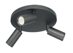 NorDesign Kjøkkenbelysning Tak|Taklamper / Takplafonder<Oz mini rund taklampe 3-lys GU10 mini