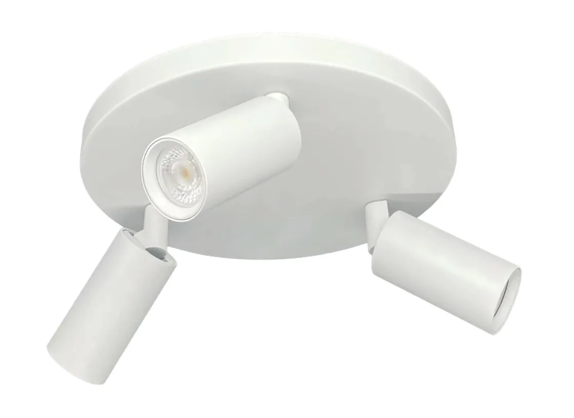 NorDesign Kjøkkenbelysning Tak|Taklamper / Takplafonder<Oz mini rund taklampe 3-lys GU10 mini