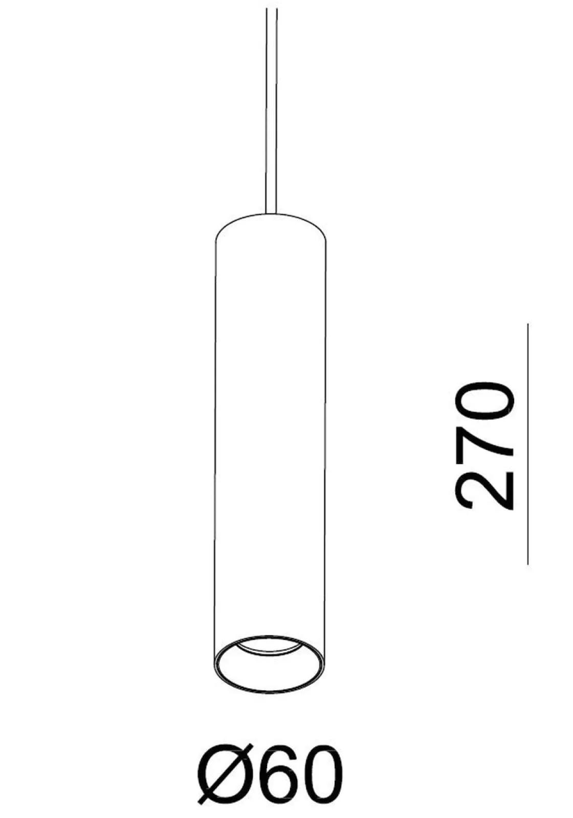 NorDesign Kjøkkenbelysning Tak|Takpendler<Oz takpendel m/takfeste -