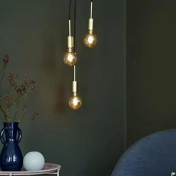 Nordlux Kjøkkenbelysning Tak|Takpendler<Paco takpendel 3 lys rondel