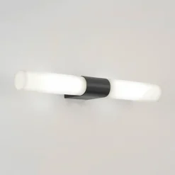Astro Lighting Baderomsbelysning Vegg<Padova vegglampe for baderom IP44 G9 - Svart/Opal