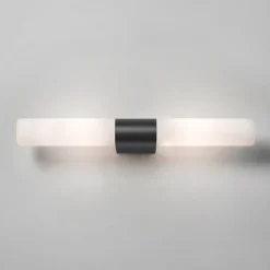 Astro Lighting Baderomsbelysning Vegg<Padova vegglampe for baderom IP44 G9 - Svart/Opal