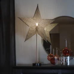 Konstsmide Adventsstjerner<Papirstjerne med marmor