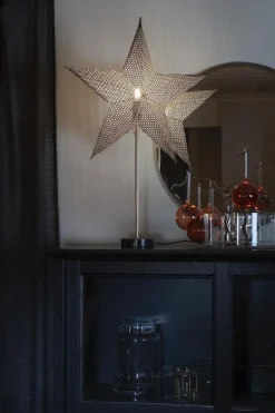 Konstsmide Adventsstjerner<Papirstjerne med marmor