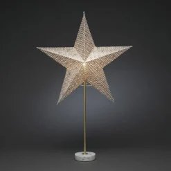 Konstsmide Adventsstjerner<Papirstjerne med marmor