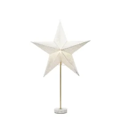 Konstsmide Adventsstjerner<Papirstjerne med marmor