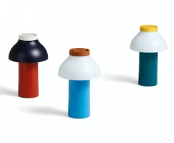 HAY Oppladbare Bordlamper<PC Portable table lamp - blå