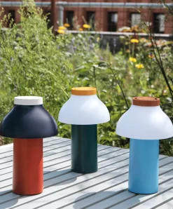 HAY Oppladbare Bordlamper<PC Portable table lamp - blå