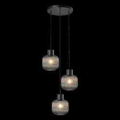 Ms - belysning Takpendler|Kjøkkenbelysning Tak<Pento takpendel 3-lys rondell