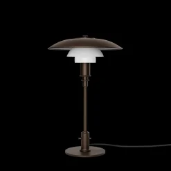 Louis Poulsen Louis Poulsen<PH 3/2 Aged brass opal bordlampe