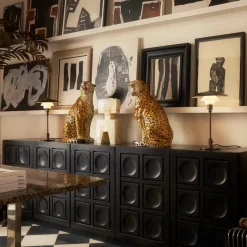 Louis Poulsen Louis Poulsen<PH 3/2 Aged brass opal bordlampe