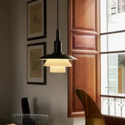 Louis Poulsen Louis Poulsen|Kjøkkenbelysning Tak<PH 3/3 aged brass opal takpendel