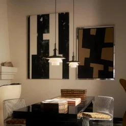 Louis Poulsen Louis Poulsen|Kjøkkenbelysning Tak<PH 3/3 aged brass opal takpendel