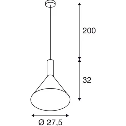 Slv Kjøkkenbelysning Tak|Takpendler<Phelia 275 takpendel