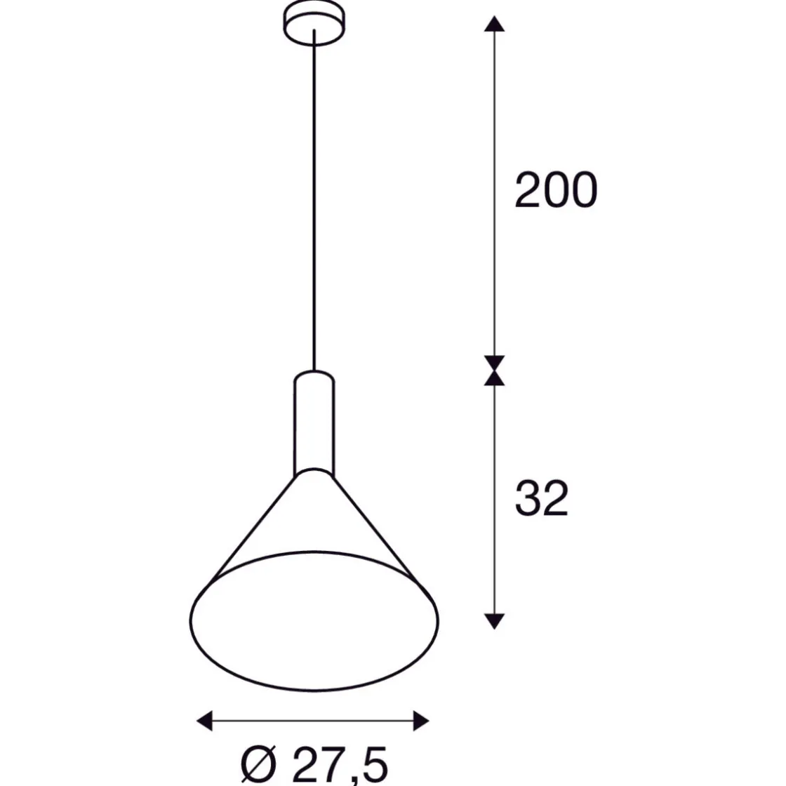Slv Kjøkkenbelysning Tak|Takpendler<Phelia 275 takpendel