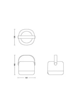 Philips Solcellebelysning<Alula oppladbar utendørslampe 1,2W IP44 RGB-partymodus - Solcelle