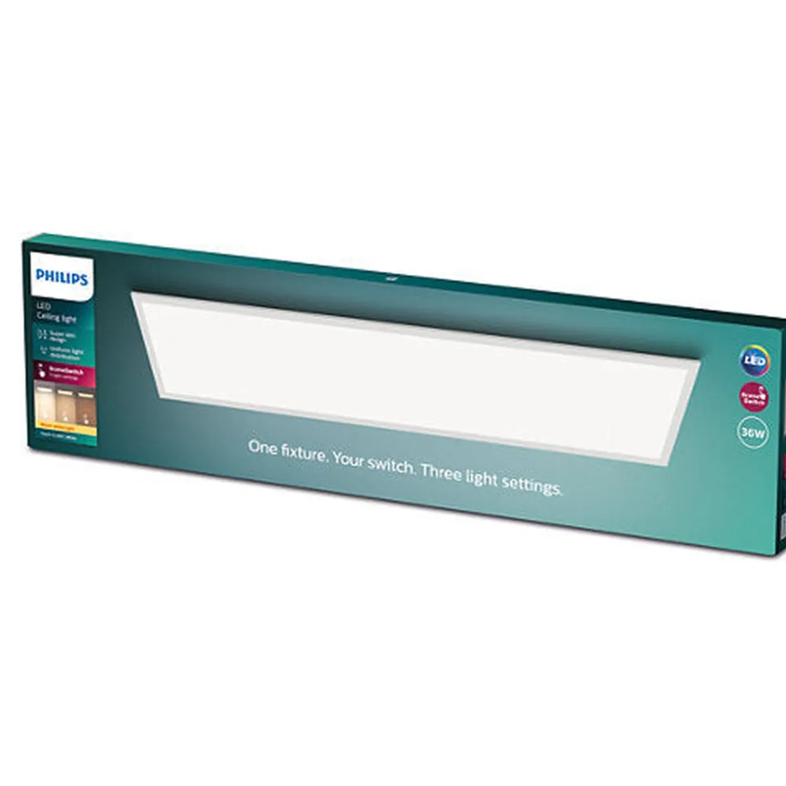 Philips Kjøkkenbelysning Tak|Taklamper / Takplafonder<CL560 taklampe 36W 2700K 3-steg dim -