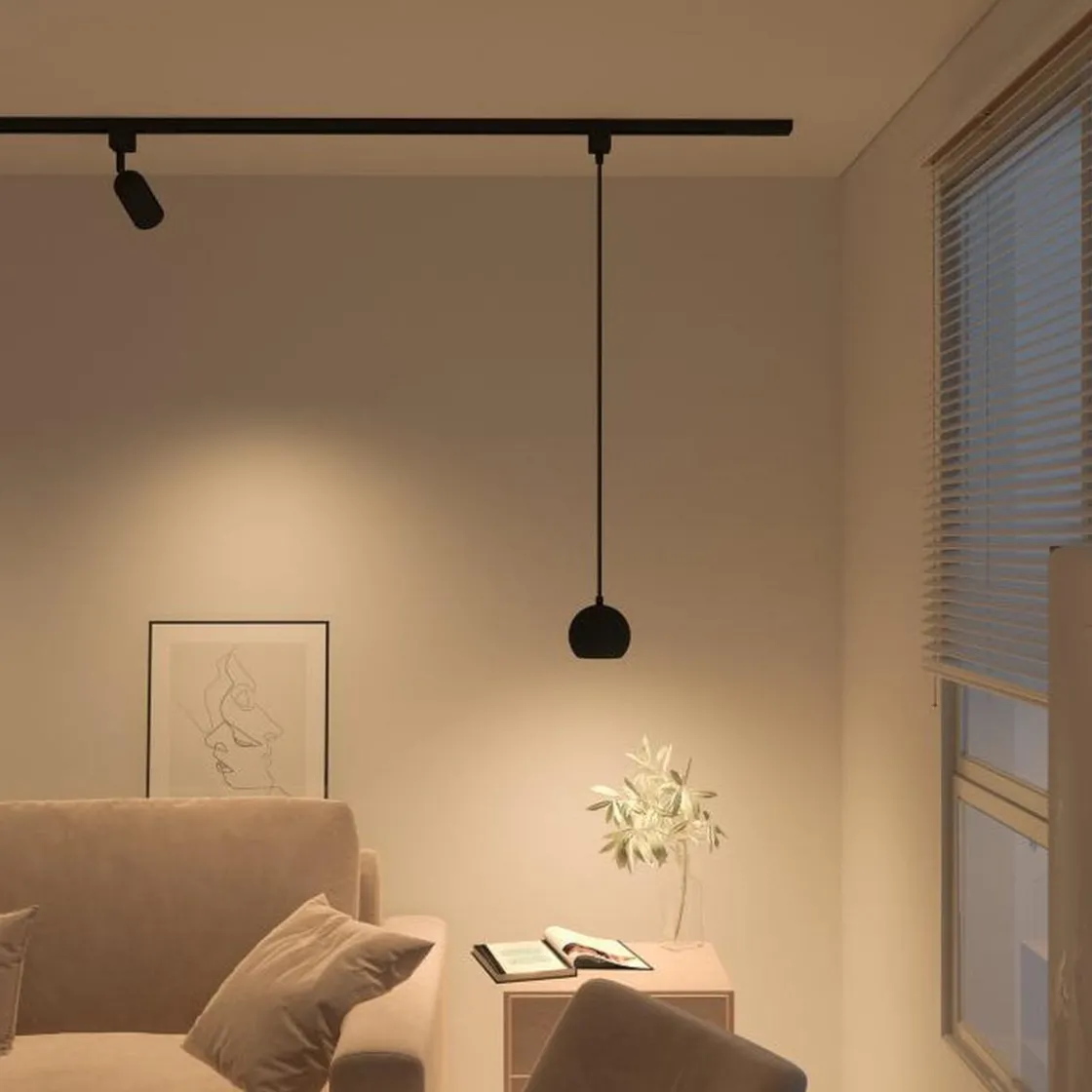 Philips Philips Easylink Spotskinner|Kjøkkenbelysning Tak<EasyLink Colby pendel for spotskinne