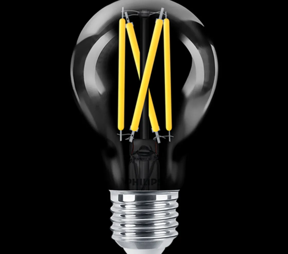 Philips Led-Pærer E27 Sokkel<Filament E27 LED 5,9W warmglow -