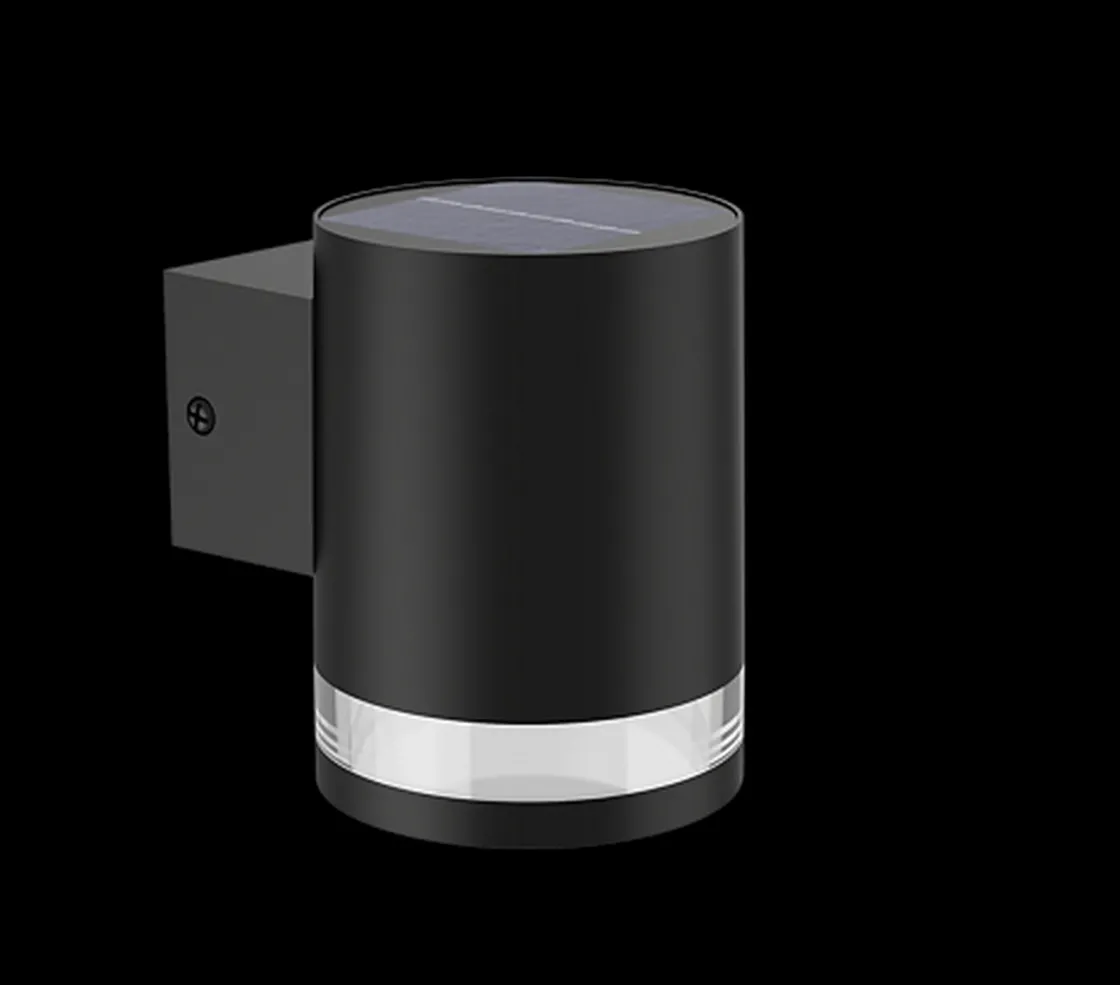 Philips Solcellebelysning|Utelamper Med Opp/Ned Lys<Fyce vegglampe 1,5W 2700 Kelvin IP44 solcelledrevet med dag/natt sensor