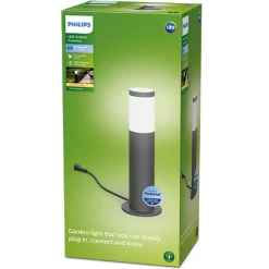 Philips Philips Gardenlink|Pullert<Gardenlink 34,9 cm pullert 2700K 6W IP44 ekstra enhet - Antrasitt - 12Volt