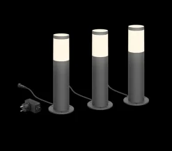 Philips Philips Gardenlink|Pullert<Gardenlink 34,9 cm pullert 2700K 6W IP44 3-pakning - - 12Volt