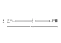 Philips Philips Gardenlink|Tilbehør Lamper<Gardenlink skjøteledning til 24 volt systemet