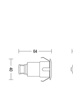 Philips Uplights|Philips Gardenlink<Gardenlink Spore uplight 2700K 1 W IP44 ekstra enhet - 24 Volt