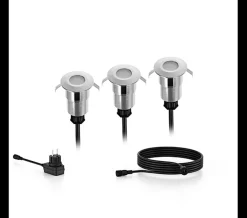 Philips Uplights|Philips Gardenlink<Gardenlink Spore uplight 2700K 1 W IP44 3-pakning - 24 Volt