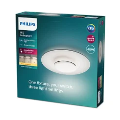 Philips Kjøkkenbelysning Tak|Taklamper / Takplafonder<Garnet CL580 taklampe 50 cm 40W 2700K SceneSwitch