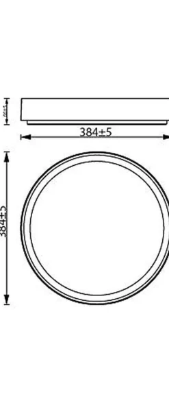 Philips Kjøkkenbelysning Tak|Taklamper / Takplafonder<Hanno taklamper 24W 2700 Kelvin - 3-steg dim