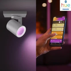 Philips Hue Kjøkkenbelysning Tak|Philips Hue<Argenta 3 lys spotlight white and colore ambiance