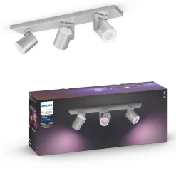 Philips Hue Kjøkkenbelysning Tak|Philips Hue<Argenta 3 lys spotlight white and colore ambiance