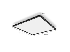 Philips Hue Kjøkkenbelysning Tak|Philips Hue<Aurelle firkantet taklampe 39W 2200-6500K White Ambiance -